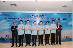 Đoàn Việt Nam đứng thứ 5 tại Olympic Toán quốc tế năm 2026