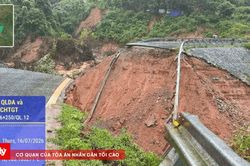 Thông xe tạm đèo Huổi Lóng sau sạt lở, tiếp tục xử lý nhiều điểm đứt đường ở Lai Châu