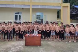 Ngăn chặn vụ hỗn chiến của hai nh&oacute;m thanh thiếu ni&ecirc;n, thu giữ h&agrave;ng chục hung kh&iacute;