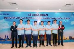 Việt Nam đoạt 2 huy chương V&agrave;ng Olympic To&aacute;n quốc tế