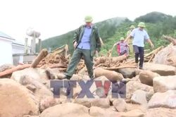 X&acirc;y dựng khu t&aacute;i định cư khẩn cấp cho người d&acirc;n v&ugrave;ng lũ Lai Ch&acirc;u