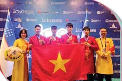 4 học sinh Việt Nam gi&agrave;nh huy chương V&agrave;ng Olympic H&oacute;a học quốc tế năm 2026