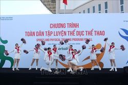 Trên 1.000 người tham gia Chương trình Toàn dân tập luyện thể dục thể thao