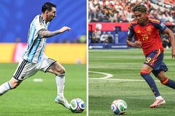 Đội hình dự kiến Tây Ban Nha và Argentina: Messi gặp Yamal
