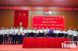 Nâng cao năng lực chuyển đổi số cho cán bộ thôn, tổ dân phố
