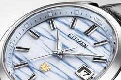 Đồng hồ Citizen AQ4090-08A mặt giấy Washi nhuộm chàm chính thức cho đặt trước