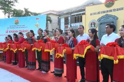 Khánh thành Bia di tích Sở Chỉ huy Sư đoàn 471 Trường Sơn tại xã Bến Giằng