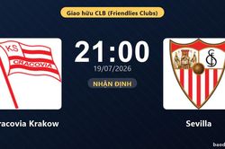 Nhận định Cracovia Krakow vs Sevilla: đội hình dự kiến