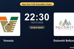 Nhận định Venezia vs Dolomiti Bellunesi: đội h&igrave;nh dự kiến