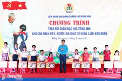Tuyên dương 471 con công nhân viên chức, lao động 'Học giỏi - Sống tốt' lần thứ I, năm 2026