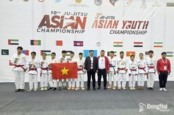 Các vận động viên Đồng Nai giành 4 huy chương vàng tại Giải vô địch và vô địch trẻ Jujitsu châu Á 2026