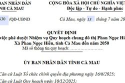 Quy hoạch đô thị ven biển Phan Ngọc Hiển 23.700ha tại Cà Mau: Trung tâm logistics và kinh tế biển