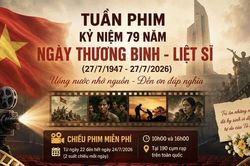 Thái Nguyên tham gia Tuần phim kỷ niệm 79 năm Ngày Thương binh - Liệt sĩ