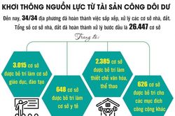 Khơi thông nguồn lực tài sản công từ cuộc sắp xếp lớn