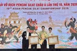 2 huấn luyện viên, vận động viên thể thao thành tích cao tỉnh được tặng thưởng Huân chương Lao động hạng Nhì