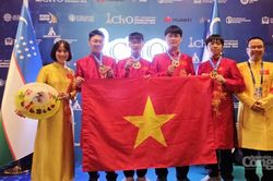 Việt Nam giành 4 Huy chương Vàng Olympic Hóa học quốc tế 2026