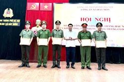 Công an xã Hát Môn: Huy động sức mạnh cả hệ thống chính trị và toàn dân tham gia bảo đảm ANTT