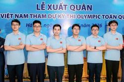 Đoàn Việt Nam xếp thứ 5 tại Olympic Toán quốc tế 2026