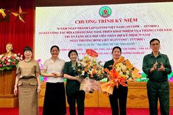 Ấm &aacute;p hoạt động tri &acirc;n cựu thanh ni&ecirc;n xung phong phường Nghĩa Đ&ocirc;