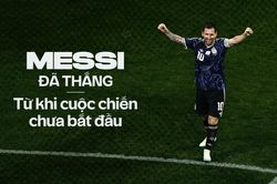 Messi đ&atilde; thắng trước khi thua T&acirc;y Ban Nha