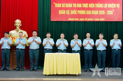 Sư đoàn 377 phát động phong trào thi đua thực hiện thắng lợi nhiệm vụ quân sự, quốc phòng giai đoạn 2026 - 2030