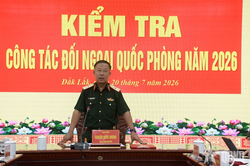 Bộ CHQS tỉnh Đắk Lắk đẩy mạnh c&ocirc;ng t&aacute;c đối ngoại quốc ph&ograve;ng