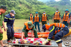 Tuyên Quang: Tìm thấy thi thể một nạn nhân trong vụ hai người mất tích trên sông Nho Quế