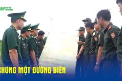 Chung một đường biên