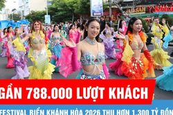 Festival Biển Khánh Hòa 2026 thu hơn 1.300 tỷ đồng