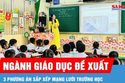 TPHCM: Ngành giáo dục đề xuất 3 phương án sắp xếp mạng lưới trường học