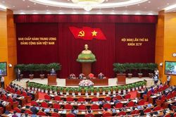 Thông cáo báo chí về ngày làm việc thứ nhất Hội nghị lần thứ 3 Ban Chấp hành Trung ương Đảng khóa XIV
