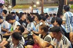 Quán cà phê TPHCM kín chỗ trước trận chung kết World Cup 2026