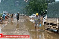 Khẩn trương khắc phục sạt lở, khôi phục giao thông vùng cao sau mưa lũ