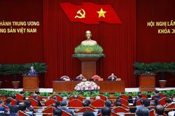 Khai mạc hội nghị lần thứ ba Ban chấp hành Trung ương Đảng khóa 14