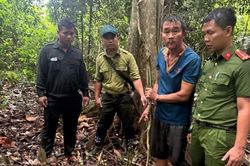 Bắt quả tang người đàn ông săn bắt tê tê trong khu bảo tồn ở Đồng Nai