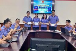 VKSND khu vực 11 tổ chức thi trực tuyến t&igrave;m hiểu Luật Tư ph&aacute;p người chưa th&agrave;nh ni&ecirc;n
