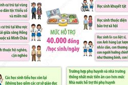 H&agrave; Nội hỗ trợ bữa ăn b&aacute;n tr&uacute; cho học sinh tiểu học tối đa 40.000 đồng mỗi ng&agrave;y