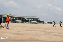 Nhiều hạng mục trọng điểm s&acirc;n bay Long Th&agrave;nh tăng tốc về đ&iacute;ch