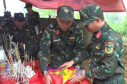 Đưa hai liệt sĩ trở về sau hơn 70 năm nằm lại trên đỉnh đèo Pha Đin