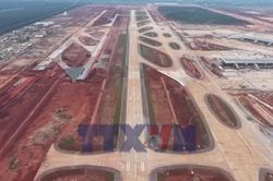 Nhiều hạng mục trọng điểm tại s&acirc;n bay Long Th&agrave;nh sắp ho&agrave;n th&agrave;nh