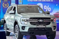 Ford Everest áp đảo cuộc đua doanh số xe SUV hạng D nửa đầu năm 2026