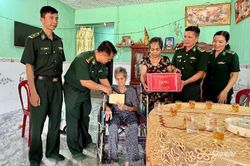 BĐBP Đắk Lắk tri ân Mẹ Việt Nam Anh hùng, gia đình chính sách