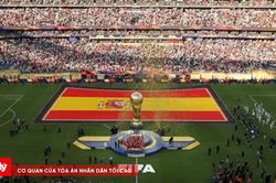 Argentina bị chỉ trích vì 'hành động' lúc Tây Ban Nha nhận cúp vô địch