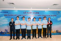 Việt Nam vào nhóm dẫn đầu Olympic Toán quốc tế với 2 HCV