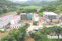 Chuẩn bị vận hành công trình Trường Nội trú liên cấp TH&THCS Tam Thanh