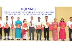 X&atilde; An Minh giảm từ 18 xuống c&ograve;n 14 ấp