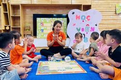 15 trường mầm non triển khai chương trình giáo dục mới