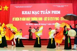 Bắc Ninh: Gần 400 đại biểu dự khai mạc Tuần phim kỷ niệm Ngày Thương binh - Liệt sĩ 27/7