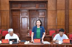 Đoàn công tác Ủy ban Kinh tế và Tài chính của Quốc hội làm việc với UBND tỉnh Điện Biên