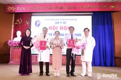 Bác sĩ chuyên khoa II Đinh Cao Minh được giao phụ trách điều hành Bệnh viện Đa khoa Đồng Nai